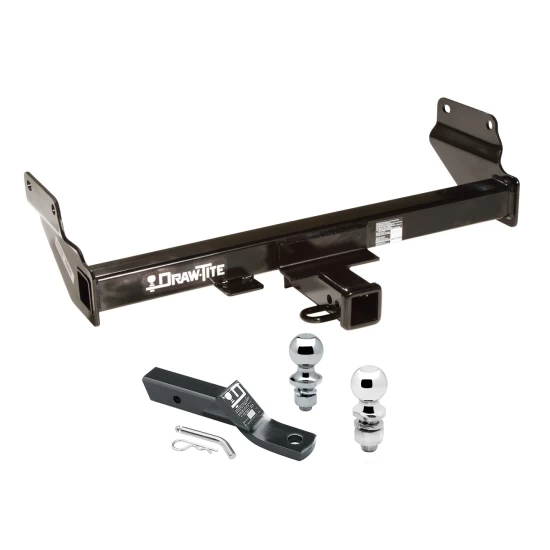 Trailer Tow Hitch For 11-21 Jeep Grand Cherokee Except EcoDiesel 2022 WK Receiver w/ 1-7/8" and 2" Ball