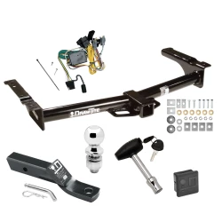 Trailer Tow Hitch For 92-94 Ford Econoline Van All Exc Shuttle Bus Deluxe Package Wiring 2" Ball and Lock