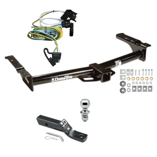 Trailer Tow Hitch For 95-03 Ford Econoline Van All Exc Shuttle Bus Complete Package w/ Wiring and 1-7/8" Ball