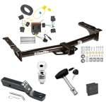 Trailer Tow Hitch For 08-14 Ford Econoline Van All Exc Shuttle Bus Deluxe Package Wiring 2" Ball and Lock