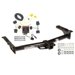 Trailer Tow Hitch For 08-14 Ford Econoline Van All Exc Shuttle Bus w/ Wiring Harness Kit