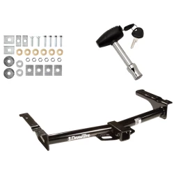 Trailer Tow Hitch For 75-14 Ford Econoline Van Except Shuttle Bus w/ Security Lock Pin Key