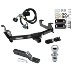 Trailer Tow Hitch For 11-14 Chevrolet Silverado GMC Sierra 2500 HD 3500 HD Complete Package w/ Wiring and 1-7/8" Ball