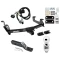 Trailer Tow Hitch For 11-14 Chevrolet Silverado GMC Sierra 2500 HD 3500 HD Complete Package w/ Wiring and 2" Ball