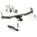Trailer Tow Hitch For 07-07 Jeep Patriot 07-10 Compass Complete Package w/ Wiring and 1-7/8" Ball