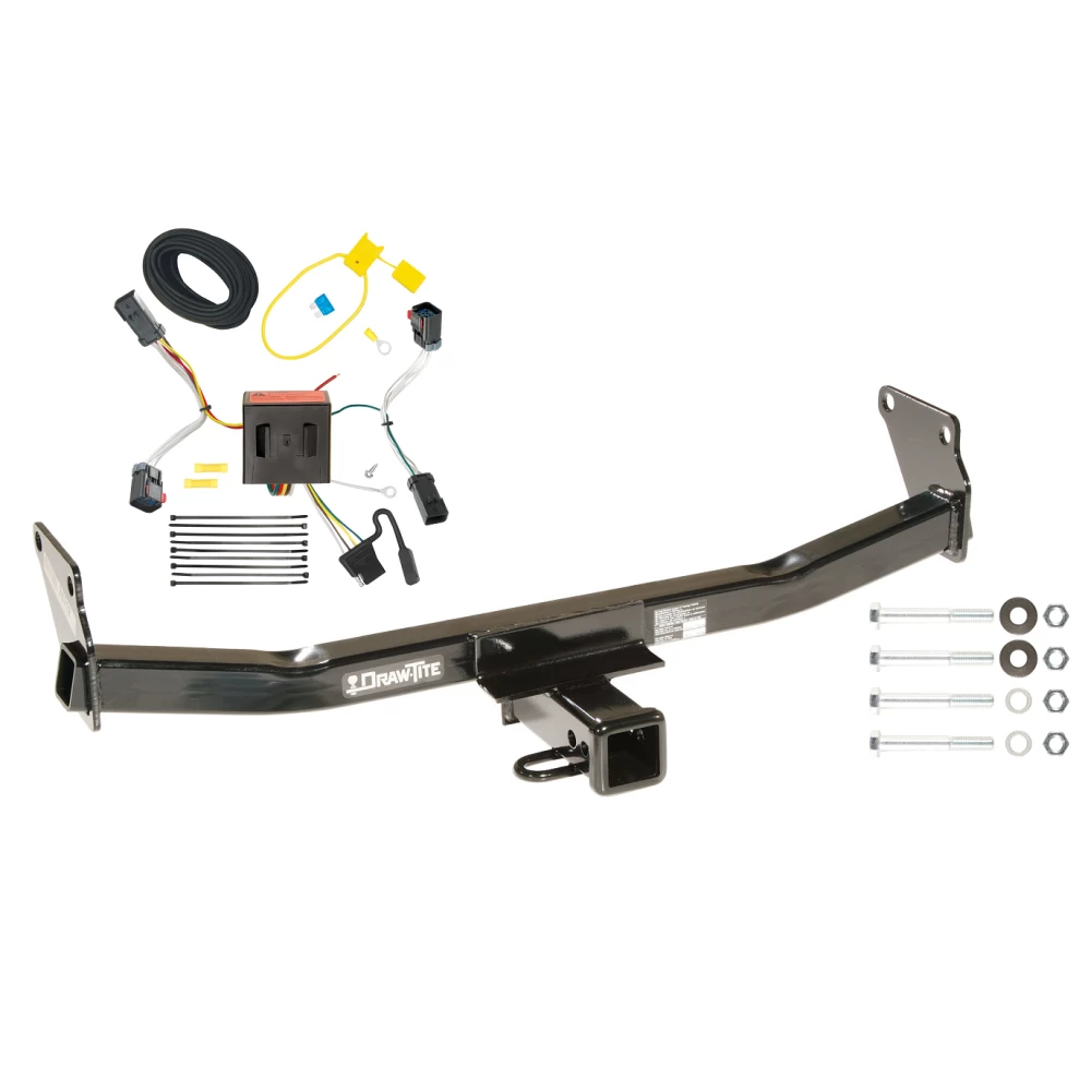 Trailer Tow Hitch For 11-16 Jeep Compass 17-17 (Old Body Style) w/ Wiring Harness Kit