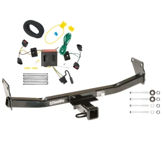 Trailer Tow Hitch For 08-17 Jeep Patriot All Models w/ Wiring Harness Kit