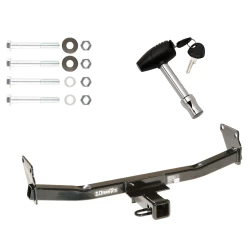 Trailer Tow Hitch For 07-17 Jeep Compass Patriot w/ Security Lock Pin Key