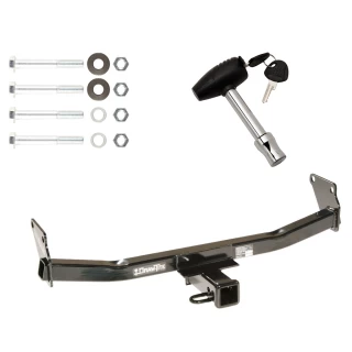 Trailer Tow Hitch For 07-17 Jeep Compass Patriot w/ Security Lock Pin Key