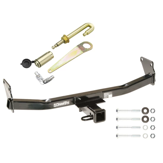 Custom Fit Trailer Hitch Security J-Pin Installation Hardware Installation Instructions 75712 63201 Draw-Tite Trailer Tow Hitch 07-17 Jeep Compass Jeep Patriot Class 3 2" Towing Receiver J-Pin Anti-Rattle Lock 07 08 09 10 11 12 13 14 15 16 17 2007 2 Trailer Tow Hitch For 07-17 Jeep Compass Jeep Patriot Class 3 2" Towing Receiver w/ J-Pin Anti-Rattle Lock