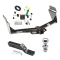 Trailer Tow Hitch For 11-13 Dodge Durango All Models Complete Package w/ Wiring and 1-7/8" Ball