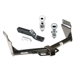 Trailer Tow Hitch For 11-26 Dodge Durango 14-21 Jeep Grand Cherokee EcoDiesel Receiver w/ 1-7/8" and 2" Ball