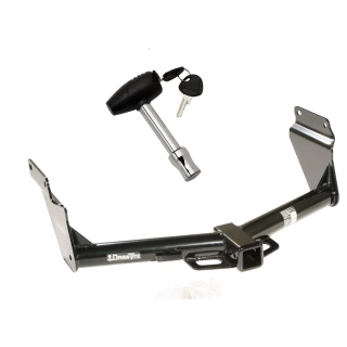 Trailer Tow Hitch For 11-26 Dodge Durango 14-21 Jeep Grand Cherokee EcoDiesel w/ Security Lock Pin Key