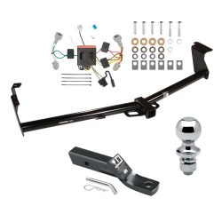 Trailer Tow Hitch For 11-16 Nissan Quest All Models Complete Package w/ Wiring and 1-7/8" Ball