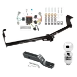 Trailer Tow Hitch For 11-16 Nissan Quest All Models Complete Package w/ Wiring and 2" Ball