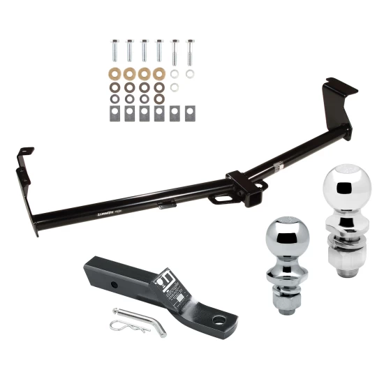 Trailer Tow Hitch For 11-16 Nissan Quest Receiver w/ 1-7/8" and 2" Ball