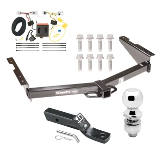 Trailer Tow Hitch For 13-21 Nissan NV1500 12-21 NV2500 NV3500 Complete Package w/ Wiring and 2" Ball