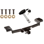 Custom Fit Front Mount Trailer Hitch Security Lock Pin & Key Installation Hardware Installation Instructions 75717 580407 Draw-Tite Trailer Tow Hitch 10-15 Hyundai Tucson 11-16 Kia Sportage Security Lock Pin Key 10 11 12 13 14 15 16 2010 2011 2012 20 Trailer Tow Hitch For 10-15 Hyundai Tucson 11-16 Kia Sportage w/ Security Lock Pin Key