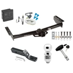 Trailer Tow Hitch For 03-06 Chevrolet Avalanche All Models Deluxe Package Wiring 2" Ball and Lock