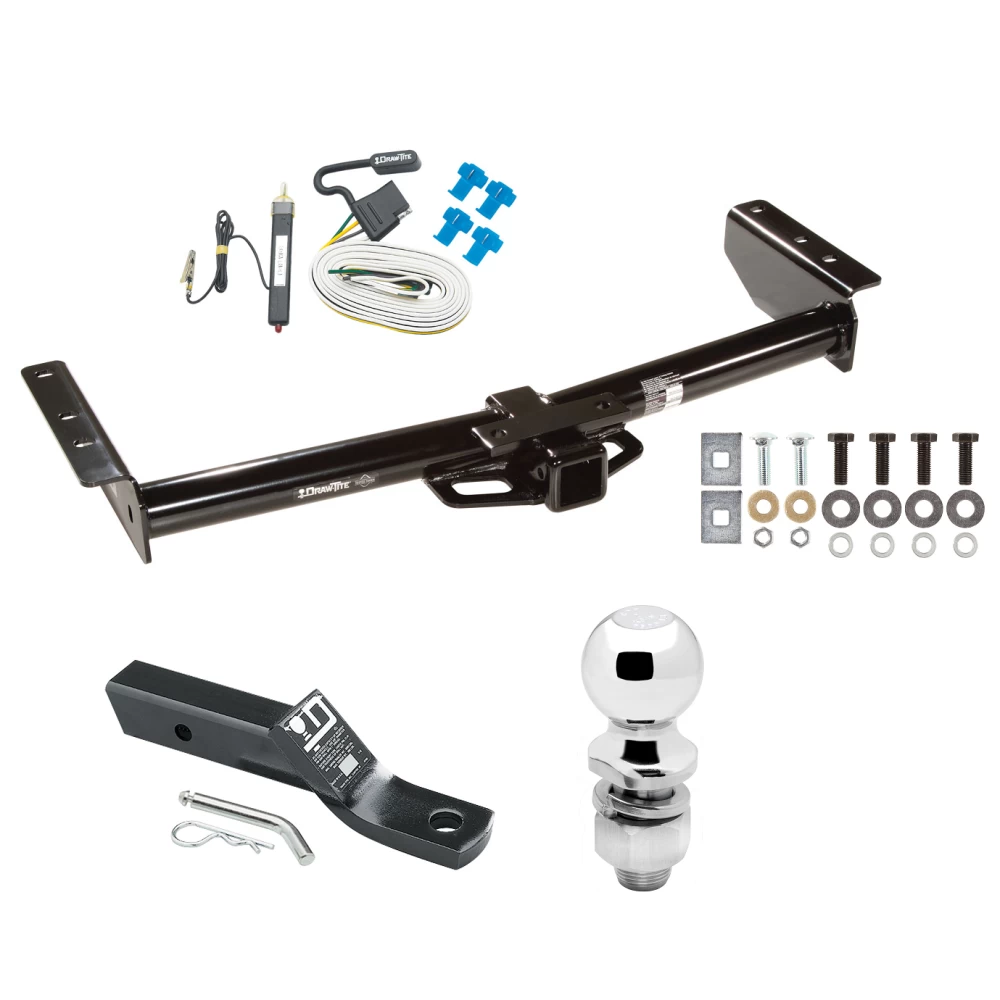 Trailer Tow Hitch For 03-06 Chevrolet Avalanche All Models Complete Package w/ Wiring and 2" Ball