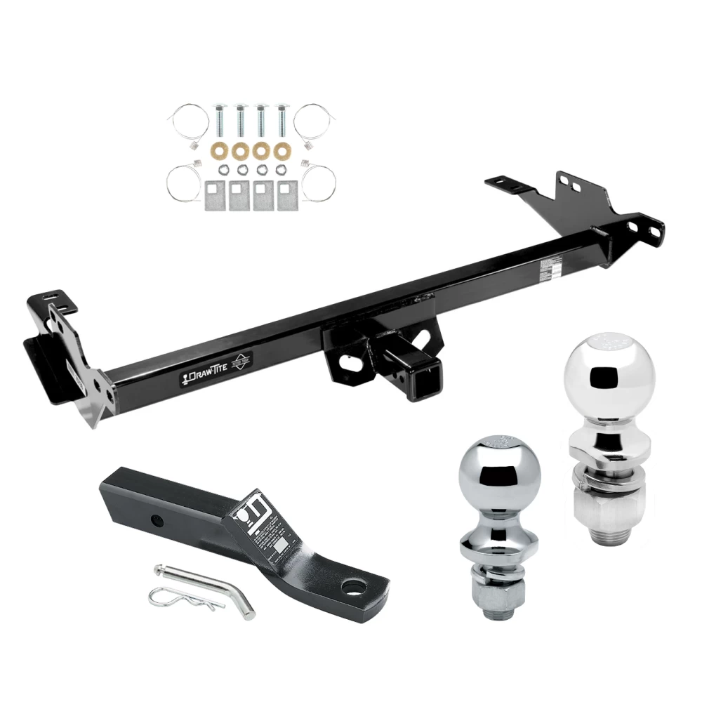 Custom Fit Trailer Hitch 2" Drop Ball-Mount w/ Pin/Clip 1-7/8" and 2" Chrome Ball Installation Hardware Installation Instructions 75730 23 63845 63816 Draw-Tite Trailer Tow Hitch 08-14 Toyota Hilux Receiver 1-7/8" and 2" Ball 08 Trailer Tow Hitch For 08-14 Toyota Hilux Receiver w/ 1-7/8" and 2" Ball