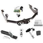 Trailer Tow Hitch For 97-03 Ford F150 2004 Heritage 97-99 F250 Light Duty w/o Factory Wiring Package Wiring 2" Ball and Lock