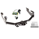 Trailer Tow Hitch For 97-03 Ford F150 2004 Heritage 97-99 F250 Light Duty w/o Factory Wiring w/ Wiring Harness Kit