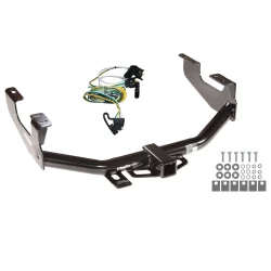 Trailer Tow Hitch For 97-03 Ford F150 2004 Heritage 97-99 F250 Light Duty w/o Factory Wiring w/ Wiring Harness Kit
