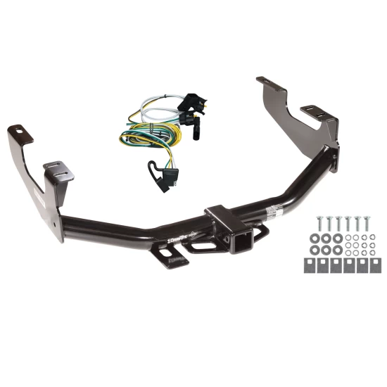 Trailer Tow Hitch For 97-03 Ford F150 2004 Heritage 97-99 F250 Light Duty w/o Factory Wiring w/ Wiring Harness Kit