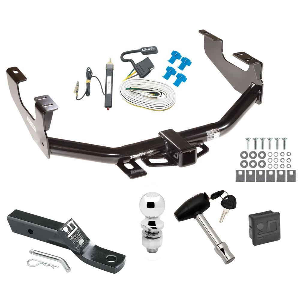 Trailer Tow Hitch For 97-03 Ford F-150 2004 Heritage 97-07 F-250 LD 99-07 F-350 SD Package Wiring 2" Ball and Lock