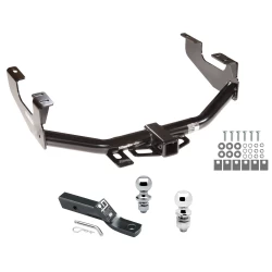 Trailer Tow Hitch For 97-03 Ford F-150 2004 Heritage 97-99 F-250 Light Duty 99-07 F-250 F-350 Super Duty Receiver w/ 1-7/8" and 2" Ball
