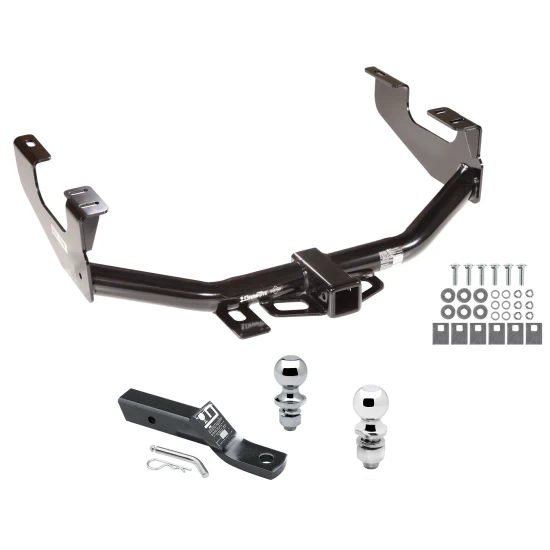 Trailer Tow Hitch For 97-03 Ford F-150 2004 Heritage 97-99 F-250 Light Duty 99-07 F-250 F-350 Super Duty Receiver w/ 1-7/8" and 2" Ball