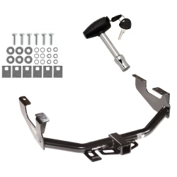 Trailer Tow Hitch For 97-03 Ford F-150 2004 Heritage 97-99 F-250 Light Duty 99-07 F-250 F-350 Super Duty w/ Security Lock Pin Key
