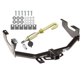 Trailer Tow Hitch For 97-03 Ford F-150 2004 Heritage 97-99 F-250 Light Duty 99-07 F-250 F-350 Super Duty Class 3 2" Towing Receiver w/ J-Pin Anti-Rattle Lock