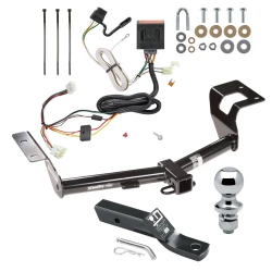 Trailer Tow Hitch For 12-16 Honda CR-V All Models Complete Package w/ Wiring and 1-7/8" Ball