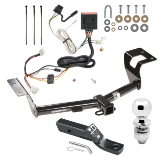 Trailer Tow Hitch For 12-16 Honda CR-V All Models Complete Package w/ Wiring and 2" Ball