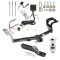 Trailer Tow Hitch For 12-16 Honda CR-V All Models Complete Package w/ Wiring and 2" Ball
