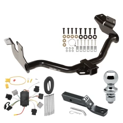 Trailer Tow Hitch For 05-07 Ford Escape 05-06 Mazda Tribute Complete Package w/ Wiring and 1-7/8" Ball