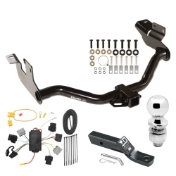 Trailer Tow Hitch For 05-07 Ford Escape 05-06 Mazda Tribute Complete Package w/ Wiring and 2" Ball