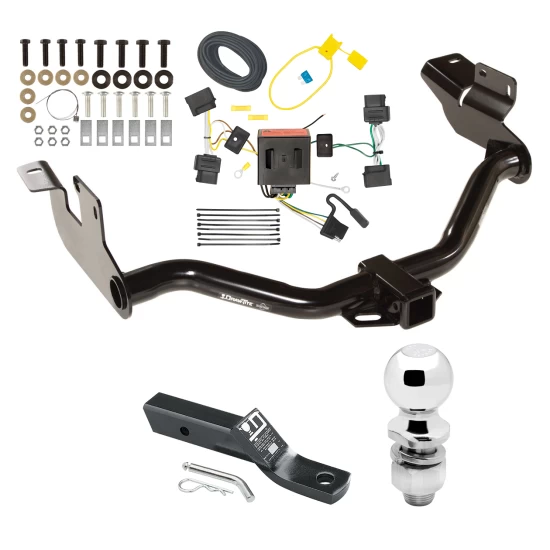 Trailer Tow Hitch For 05-11 Mercury Mariner 08-11 Mazda Tribute 08-12 Ford Escape Complete Package w/ Wiring and 2" Ball