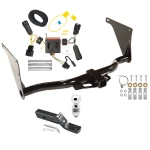 Trailer Tow Hitch For 13-16 Ford Escape All Models Complete Package w/ Wiring and 2" Ball