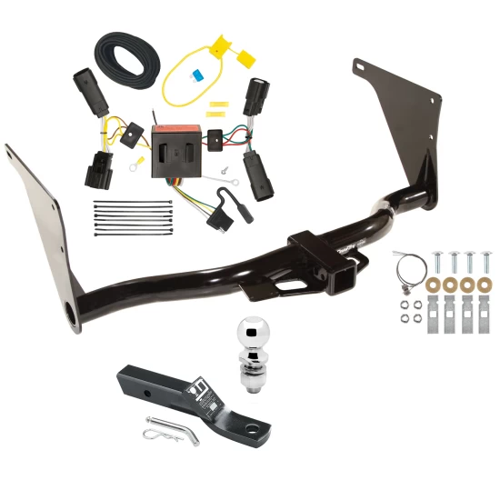 Trailer Tow Hitch For 13-16 Ford Escape All Models Complete Package w/ Wiring and 2" Ball