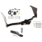 Trailer Tow Hitch For 17-18 Ford Escape All Models Complete Package w/ Wiring and 1-7/8" Ball
