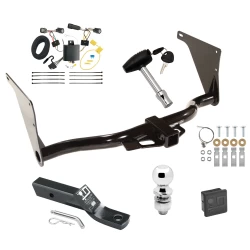 Trailer Tow Hitch For 17-18 Ford Escape All Models Deluxe Package Wiring 2" Ball and Lock