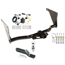 Trailer Tow Hitch For 17-18 Ford Escape All Models Complete Package w/ Wiring and 2" Ball