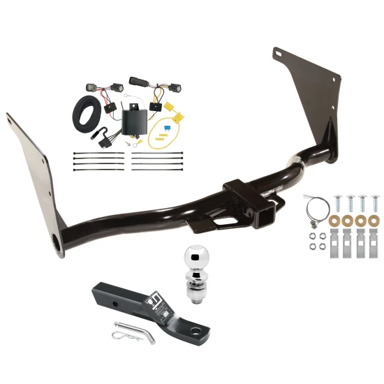 Trailer Tow Hitch For 17-18 Ford Escape All Models Complete Package w/ Wiring and 2" Ball