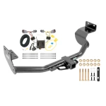 Trailer Tow Hitch For 13-18 Hyundai Santa Fe Sport 5 Passenger models only w/o Factory Tow PKG w/ Wiring Harness Kit