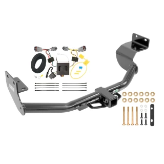 Trailer Tow Hitch For 13-18 Hyundai Santa Fe Sport 5 Passenger models only w/o Factory Tow PKG w/ Wiring Harness Kit