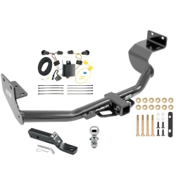 Trailer Tow Hitch For 14-15 KIA Sorento 4 Cyl. Complete Package w/ Wiring and 1-7/8" Ball