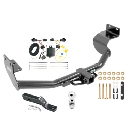 Trailer Tow Hitch For 14-15 KIA Sorento 4 Cyl. Complete Package w/ Wiring and 2" Ball